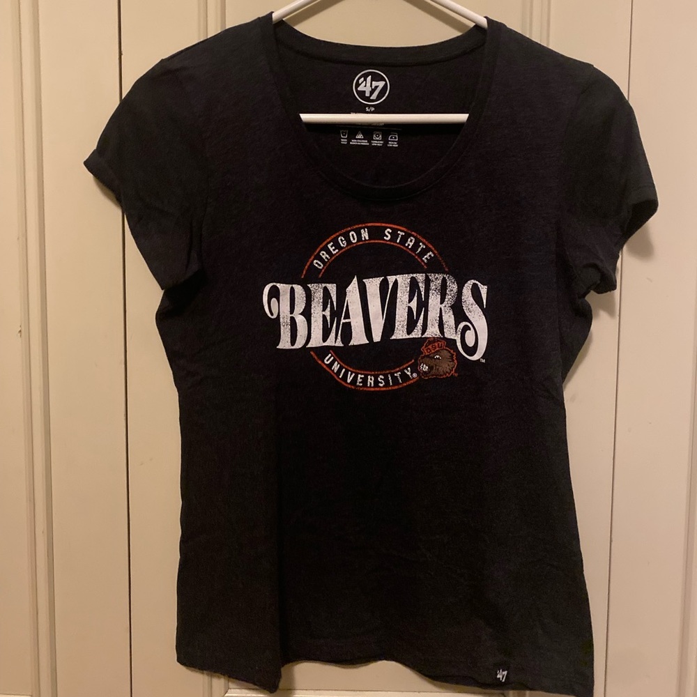 Oregon State Beavers women’s cotton scoop neck tee